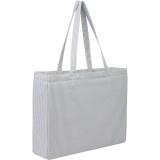  Striped Pacific Recycled Cotton Shopper Tote 