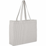  Striped Pacific Recycled Cotton Shopper Tote 