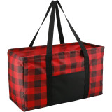  Buffalo Plaid Utility Tote 