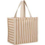 FEED Cotton and Jute Striped Tote