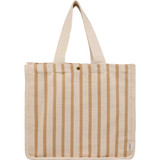 FEED Cotton and Jute Striped Tote