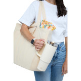 Dual Carry 6oz Organic Cotton Tote 