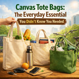 Canvas Tote Bags: The Everyday Essential You Didn’t Know You Needed