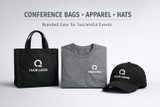 Conference Bags, Apparel & Hats With Your Logo: A Complete Branding Guide for Events