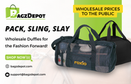 Bulk Duffle Bags: Your Essential Travel Companion Now with Custom Printing and Wholesale Savings at BagzDepot