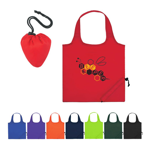 Wholesale Polyester Foldaway Tote Bags