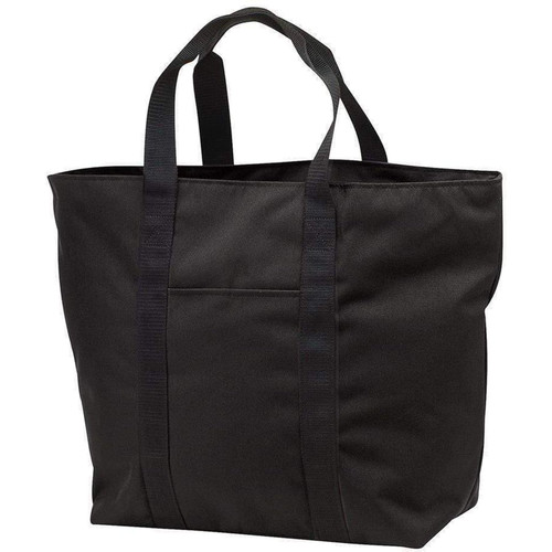 Budget All-Purpose Large Polyester Canvas Tote Bag -
