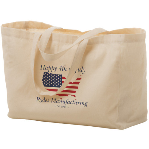 Cotton Canvas Tote Bags 16"x12"x6"