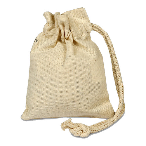 Wholesale Small Cotton Drawstring Coin Bags in Bulk