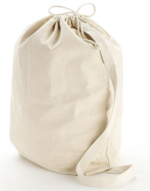 Heavy Canvas Laundry Bags with Shoulder Strap