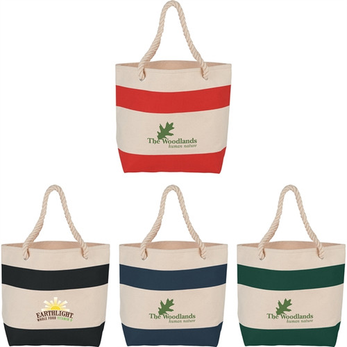 Rope Handle Sturdy Canvas Tote Bags