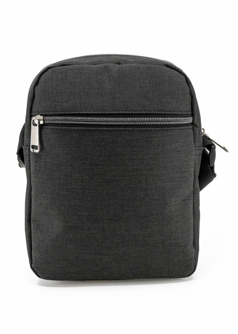 Wholesale Heathered 3-Zipper Sling Bags in Bulk