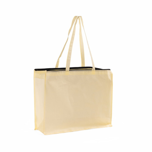 Carry All Zippered Non-Woven Tote