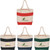 Rope Handle Sturdy Canvas Tote Bags