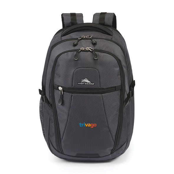 High Sierra Fairlead 22 Inch Drop Bottom Wheeled Duffel Bag - Used
