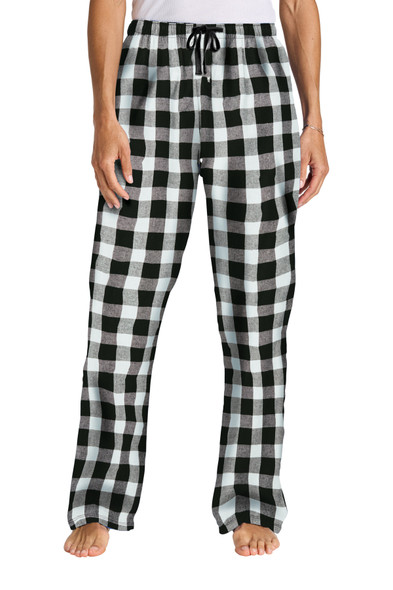 District Women's Flannel Plaid Pant. DT2800