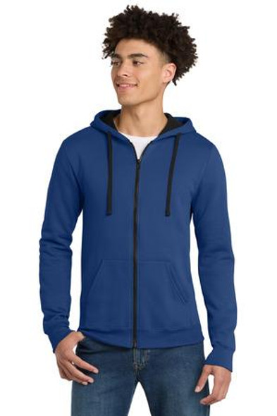 District The Concert Fleece Full-Zip Hoodie. DT800 District The Concert Fleece Full-Zip Hoodie. DT800