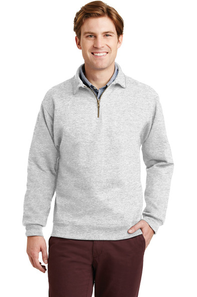 Jerzees Super Sweats NuBlend - 1/4-Zip Sweatshirt with Cadet Collar. 4528M Jerzees Super Sweats NuBlend - 1/4-Zip Sweatshirt with Cadet Collar. 4528M