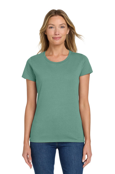 Gildan Women's Heavy Cotton 100% Cotton T-Shirt. 5000L Gildan Women's Heavy Cotton 100% Cotton T-Shirt. 5000L