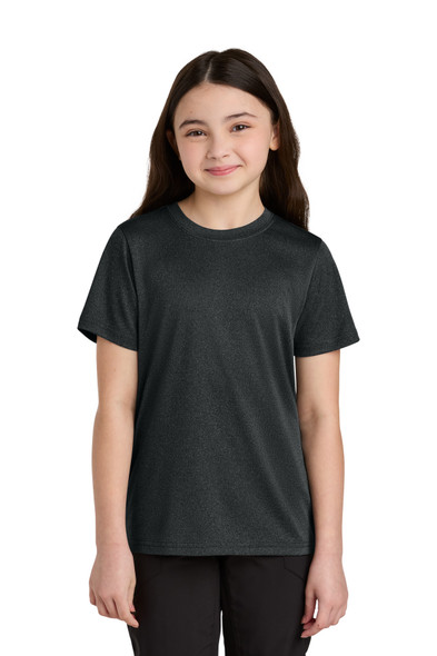 Port & Co Youth Heather Performance Tee PC390Y