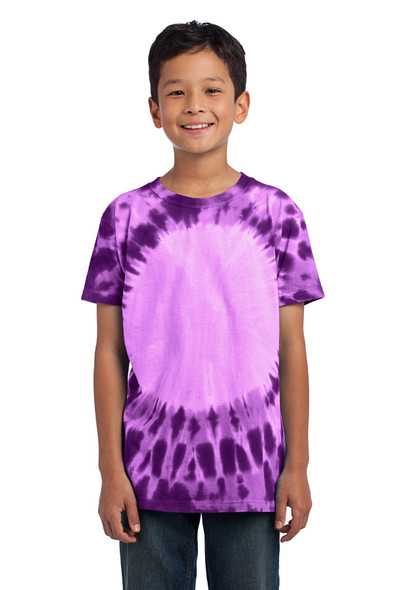 Port & Co Youth Window Tie-Dye Tee. PC149Y