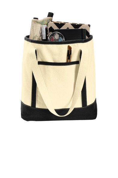 Port Authority Large Cotton Canvas Tote. BG413 Port Authority Large Cotton Canvas Tote. BG413
