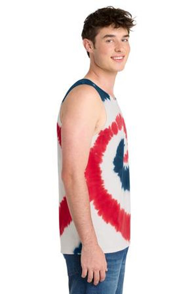 Port & Co Tie-Dye Tank Top. PC147TT