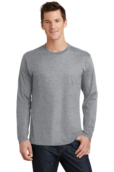 Port & Co Long Sleeve Fan Favorite Tee. PC450LS