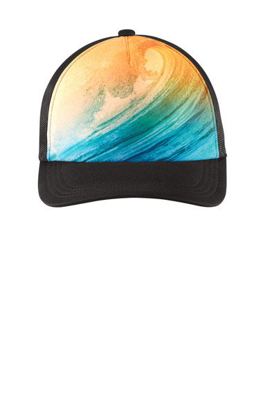 Port Authority Photo Real Snapback Trucker Cap C950