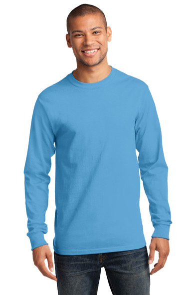 Port & Co Tall Long Sleeve Essential Tee. PC61LST