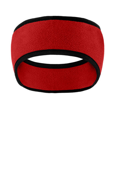 Port Authority Two-Color Fleece Headband. C916