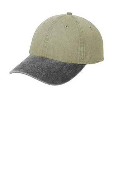 Port & Co Two-Tone Pigment-Dyed Cap. CP83 Port & Co Two-Tone Pigment-Dyed Cap. CP83