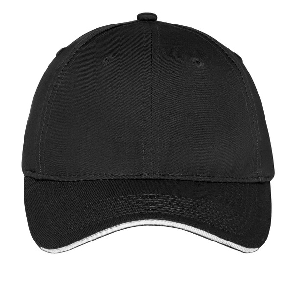 Port & Co Unstructured Sandwich Bill Cap. C919