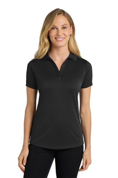 Port Authority Women's Diamond Jacquard Polo. L569 Port Authority Women's Diamond Jacquard Polo. L569
