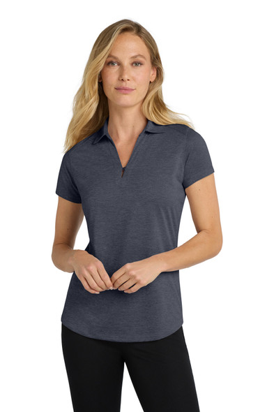 Port Authority Women's Digi Heather Performance Polo. L574 Port Authority Women's Digi Heather Performance Polo. L574