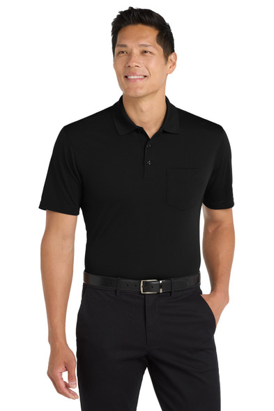 Port Authority Dry Zone UV Micro-Mesh Pocket Polo. K110P Port Authority Dry Zone UV Micro-Mesh Pocket Polo. K110P