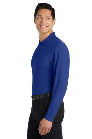  Port Authority Tall Silk Touch Long Sleeve Polo. TLK500LS 