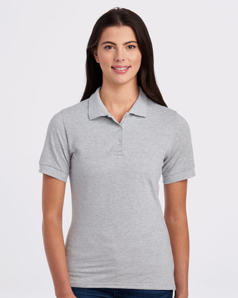 Women's 100% Ring-Spun Cotton Piqué Polo - 443W Women's 100% Ring-Spun Cotton Piqué Polo - 443W