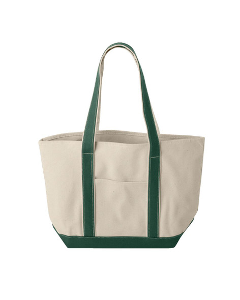 Windward Large Cotton Canvas Classic Resort Tote - 8871 Windward Large Cotton Canvas Classic Resort Tote - 8871