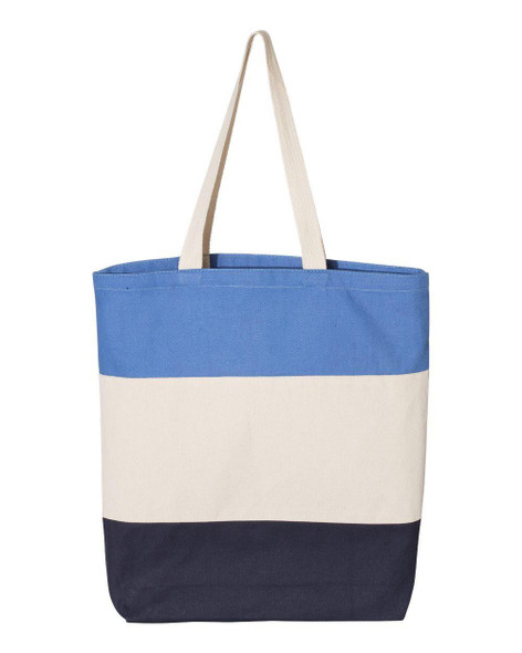 Q-Tees 11L Tri-Color Tote - Q125900 