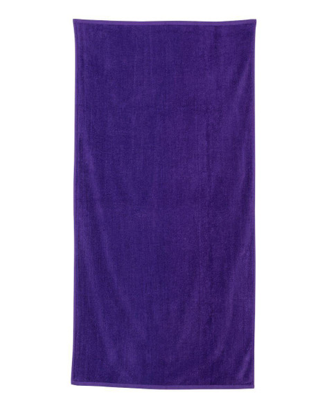 Q-Tees Velour Beach Towel - QV3060 