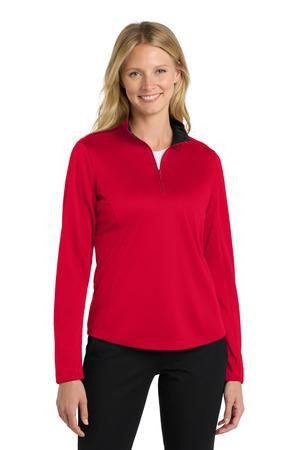  Port Authority Women's Silk Touch Performance 1/4-Zip LK584 