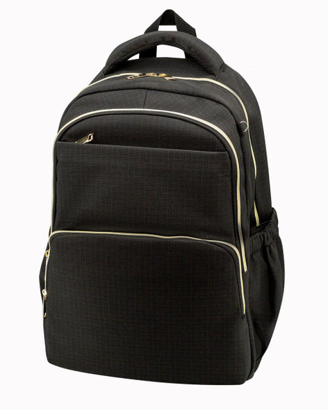BagzDepot Wholesale Jacquard Polyester Computer Backpacks with Padded Laptop Compartment 