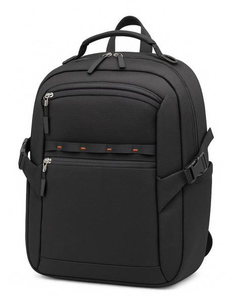 BagzDepot Wholesale 900D Oxford Polyester Laptop Backpack with Modular Webbing & Sternum Strap 