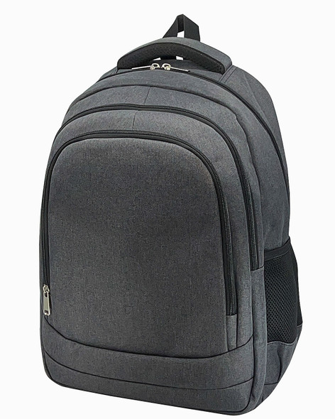 Wholesale 300D Polyester Twill Laptop Backpack with Sternum Strap – Corporate & Travel Ready