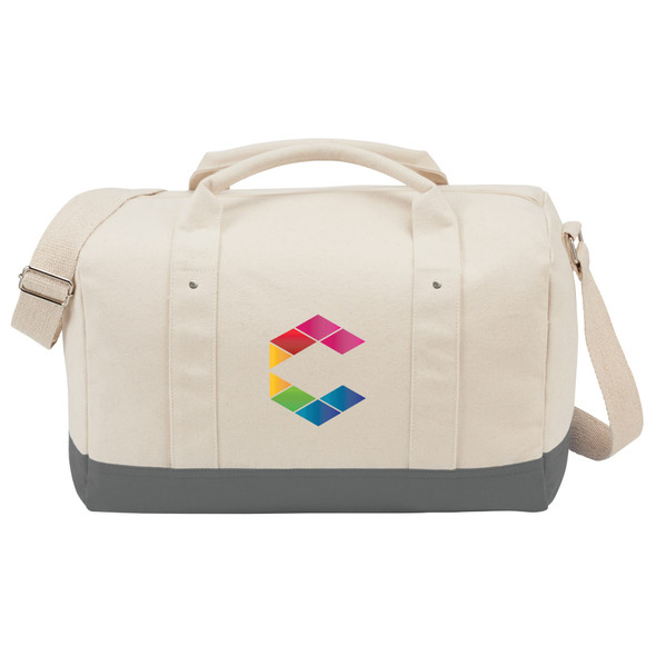  Belair 17" Cotton Canvas Duffel 
