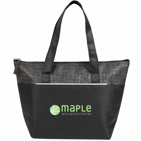  Mist Recycled 9-Can Non-Woven Tote Cooler 