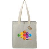 Repose 10oz Recycled Cotton Box Tote w/Snap