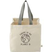  Organic 14oz Cotton Shopper Tote 