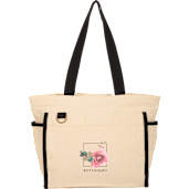 10oz Organic Cotton Accent Tote